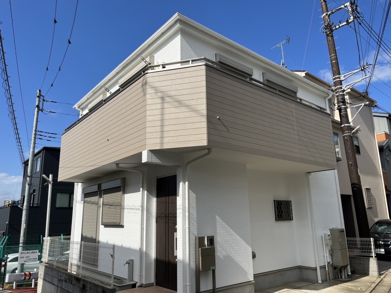 千葉県船橋市中山　M様　外壁屋根塗装、ベランダ防水